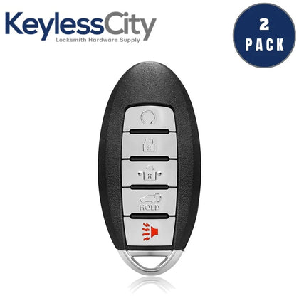 2 X 2013-2024 Nissan Armada / 5-Button Smart Key / CWTWB1G744 (AFTERMARKET) (BUNDLE OF 2)