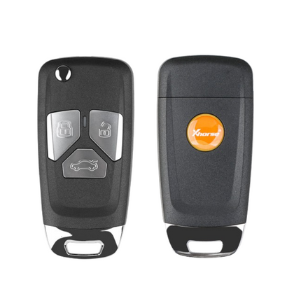 XHorse XNAU01EN Audi Style Wireless VVDI Universal Remote Flip Key With 3/4 Button