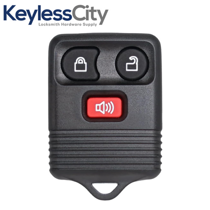 1998-2016 Ford / Lincoln / Mercury / Mazda / 3-Button Keyless Entry Remote / CWTWB1U331 / (AFTERMARKET)