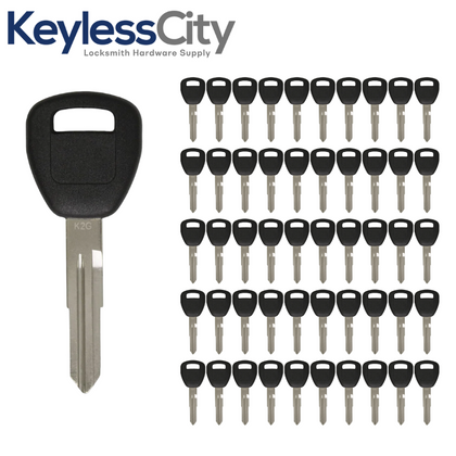 50 X Honda / Acura HD106 Transponder Key (AFTERMARKET) (BUNDLE OF 50)