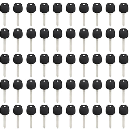 50 X 2010 - 2019 Toyota / Scion - TOY44G Transponder Key - (G Chip) (AFTERMARKET) (BUNDLE OF 50)