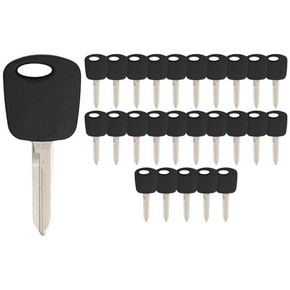 25 X Ford Lincoln Mercury Mazda H72 Transponder Key (4C) (AFTERMARKET) (BUNDLE OF 25)