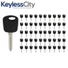 50 X H74 / H86 Ford Mazda Lincoln Transponder Key (4D60 Chip) (AFTERMARKET) (BUNDLE OF 50)