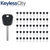 50 X 2008-2020 GM - B120 / B121 Transponder Key (46 Circle + Chip) (AFTERMARKET) (BUNDLE OF 50)