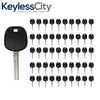 50 X 2001-2010 Lexus Short Blade Transponder Key TOY50 (4D) (AFTERMARKET) (BUNDLE OF 50)