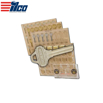 Ilco - EIP-KH10 - Engrave-It - Schlage Everest/Primus Head Key Holder - Holds 21 - for Engrave-It Pro Machine