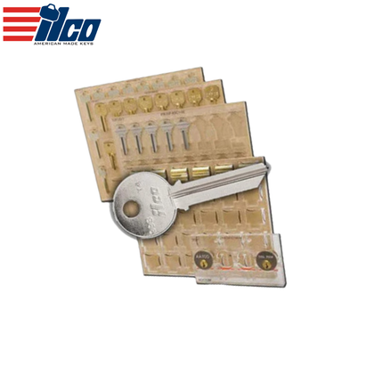 Ilco - EIP-KH9 - Engrave-It - Yale Keys (Ilco Design 998 & 999 Series, Round Head) Key Holder - Holds 21 - for Engrave-It Pro Machine