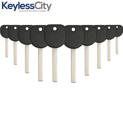10 X 2010 - 2019 GM B119 Transponder Key (AFTERMARKET) (BUNDLE OF 10)