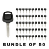 50 X Nissan / Infiniti NI02/NI01 Transponder Key (AFTERMARKET) (BUNDLE OF 50)