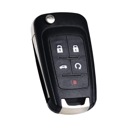 2010-2020 GM / 5-Button Flip Key / OHT01060512 (AFTERMARKET)