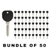 50 X 1998-2008 GM - B99 PK3 Transponder Key (ID 13 Chip) (AFTERMARKET) (BUNDLE OF 50)