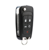 25 X 2010-2019 GM / 5-Button Flip Key / PEPS / PN: 13504199 / OHT01060512 / HU100 / PEPS (AFTERMARKET) (BUNDLE OF 25)