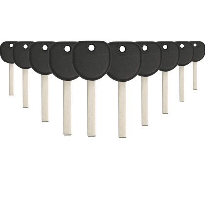 10 X 2010 - 2019 GM B119 Transponder Key (AFTERMARKET) (BUNDLE OF 10)