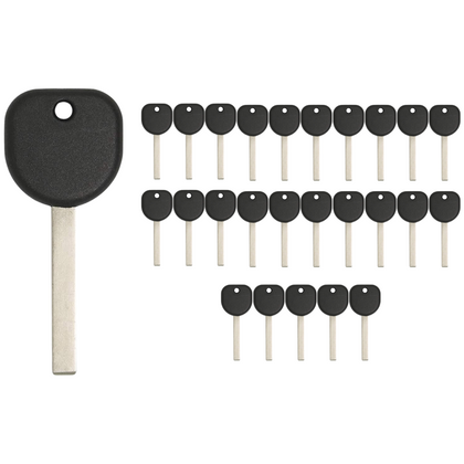 25 X 2010 - 2019 GM B119 Transponder Key (AFTERMARKET) (BUNDLE OF 25)