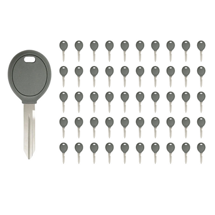 50 X 2001-2005 Dodge / Chrysler / Jeep / Y165 Transponder Key (Chip 4D61) (AFTERMARKET) (BUNDLE OF 50)