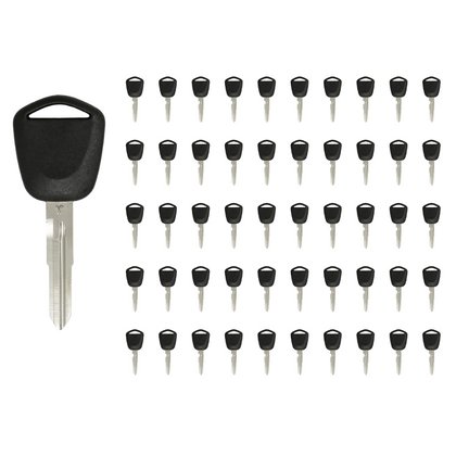 50 X 1996-2009 Acura - HD111 Transponder Key (46 V-Chip) (AFTERMARKET) (BUNDLE OF 50)