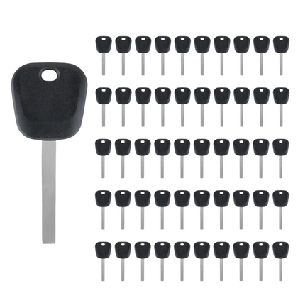 50 X 2008-2020 GM - B120 / B121 Transponder Key (46 Circle + Chip) (AFTERMARKET) (BUNDLE OF 50)