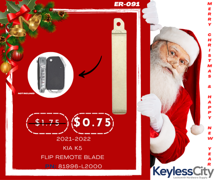 2021-2022 KIA K5 Flip Remote Blade 81996-L2000 (Aftermarket)