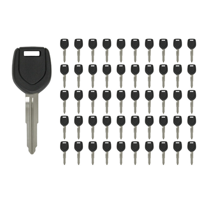 50 X Mitsubishi MIT17 - Transponder Key - 46 MITS Chip (AFTERMARKET) (BUNDLE OF 50)