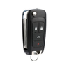 3 X 2010-2021 Chevrolet / 4-Button Flip Key / PN: 5921872 / OHT05918179 / HU100 / PEPS (AFTERMARKET) (BUNDLE OF 3)