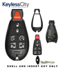 2008-2019 Chrysler Dodge Jeep VW 7-Button Fobik Key SHELL for IYZ-C01C