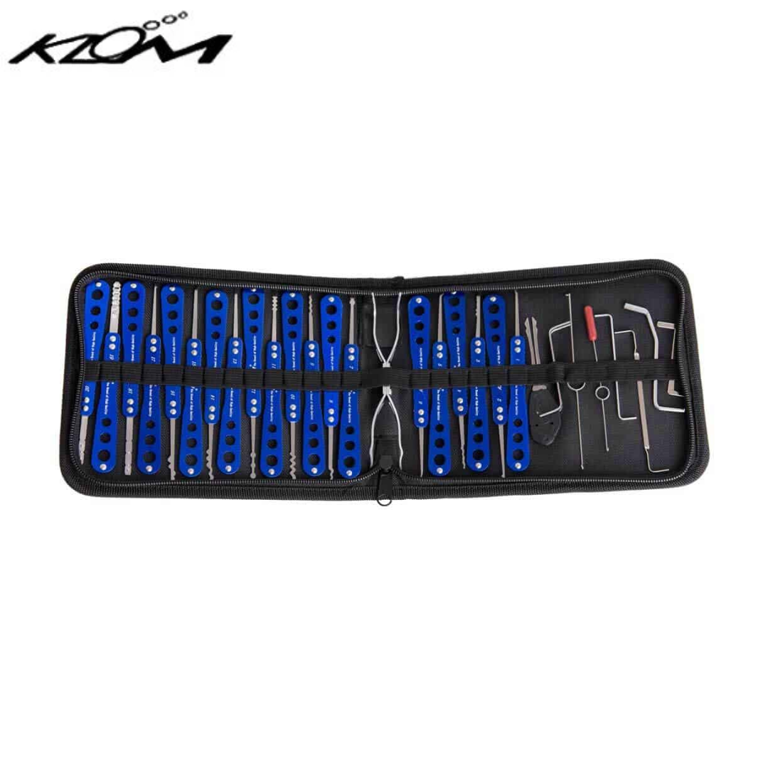 Click Lock Tools 30-in-1 Lock Picks Tools Set Lock Opener Locksmith Picking (KLOM ...