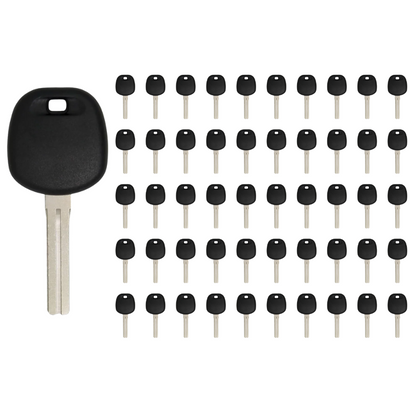 50 X 1997-2005 Lexus - TOY48 Transponder Key - Short Blade - (4C Chip) (AFTERMARKET) (BUNDLE OF 50)