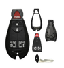 2008-2019 Chrysler Dodge Jeep VW 5-Button Fobik Key SHELL for IYZ-C01C (AFTERMARKET)