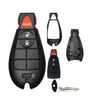 2008-2019 Chrysler Dodge Jeep VW / 3-Button Fobik Key SHELL for IYZ-C01C (AFTERMARKET)