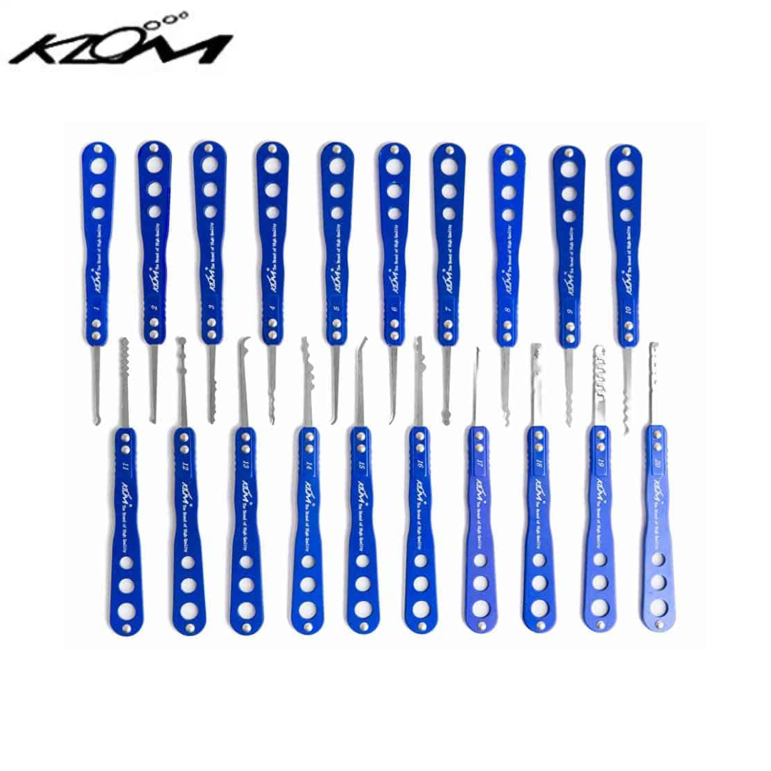 Click Lock Tools 30-in-1 Lock Picks Tools Set Lock Opener Locksmith Picking (KLOM ...