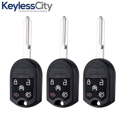 3 X 2007-2017 Ford Lincoln / 5-Button Remote Head Key / CWTWB1U793 (AFTERMARKET) (BUNDLE OF 3)