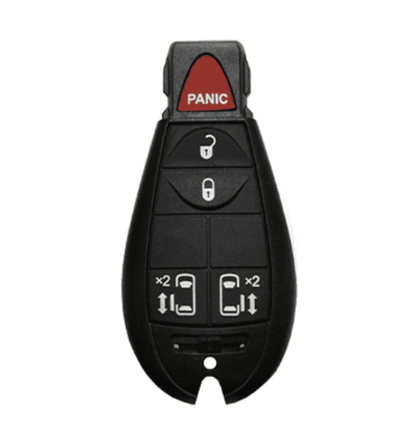 2008-2019 Chrysler Dodge Jeep VW 5-Button Fobik Key SHELL for IYZ-C01C / Power Sliding Door (AFTERMARKET)