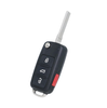 2011-2016 Volkswagen / 4-Button Remote Flip Key / 5K0837202AE / NBG010180T / 315 MHz (AFTERMARKET)