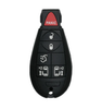 2008-2019 Chrysler Dodge Jeep VW 6-Button Fobik Key SHELL for IYZ-C01C (Aftermarket)