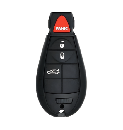 2008-2019 Chrysler Dodge Jeep VW 4-Button Fobik Key SHELL for IYZ-C01C / Trunk (AFTERMARKET)