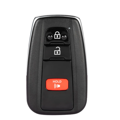 Autel - Toyota Style / 3-Button Universal Smart Key - Lock, Unlock, Panic - 8A Chip - IKEYTY8A3P