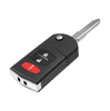 2 X 2006-2015 Mazda / 3-Button Flip Key / PN: CC43-67-5RYC / BGBX1T478SKE125-01 (AFTERMARKET) (BUNDLE OF 2)