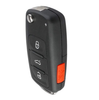 3 X 2011-2016 Volkswagen / 4-Button Remote Flip Key / 5K0837202AE / NBG010180T / 315 MHz (AFTERMARKET) (BUNDLE OF 3)