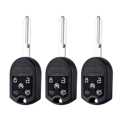 3 X 2007-2017 Ford Lincoln / 5-Button Remote Head Key / CWTWB1U793 (AFTERMARKET) (BUNDLE OF 3)