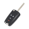 2010-2021 Chevrolet / 4-Button Flip Key / PN: 5921872 / OHT05918179 / HU100 / PEPS (AFTERMARKET)