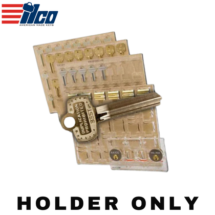 Ilco - XP-KH2 - Engrave-It - Best Style Keys (Sfic Core) Key Holder - Holds 12 - for Engrave-It XP Machine