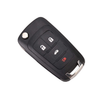 3 X 2010-2021 Chevrolet / 4-Button Flip Key / PN: 5921872 / OHT05918179 / HU100 / PEPS (AFTERMARKET) (BUNDLE OF 3)