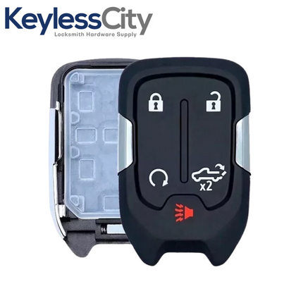 2019-2022 GMC Sierra / 5-Button Smart Key Shell / PN: 13591396 / HYQ1EA (Aftermarket)