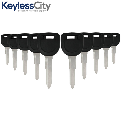 10 X 2003-2014 Mazda MZ24 / MZ34 Transponder Key ( Chip 4D63 80 Bit ) (AFTERMARKET) (BUNDLE OF 10)