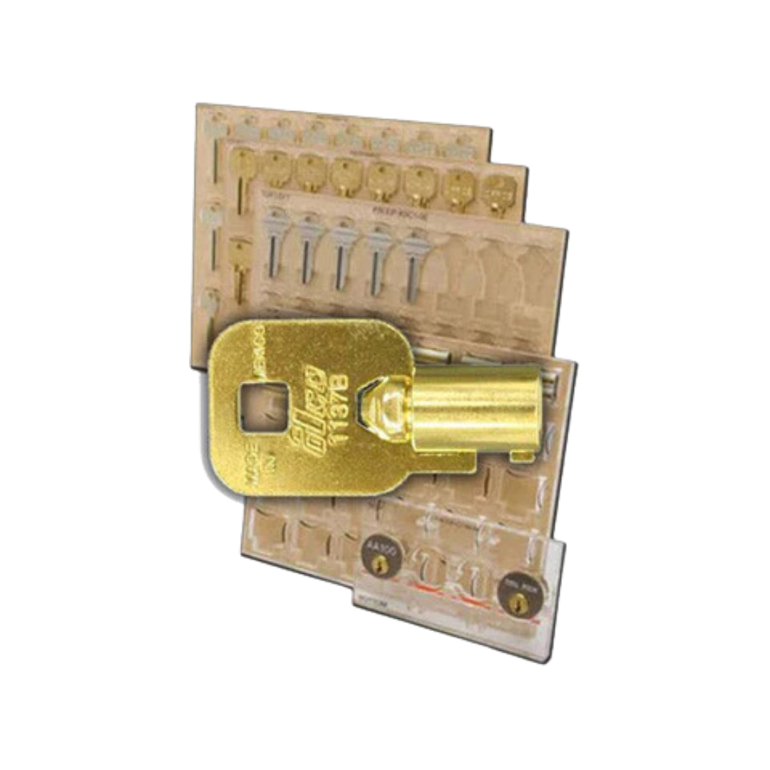 Ilco - EIP-KH76 - Engrave-It - Ilco 1137B Tubular Key Holder - Holds 2 ...