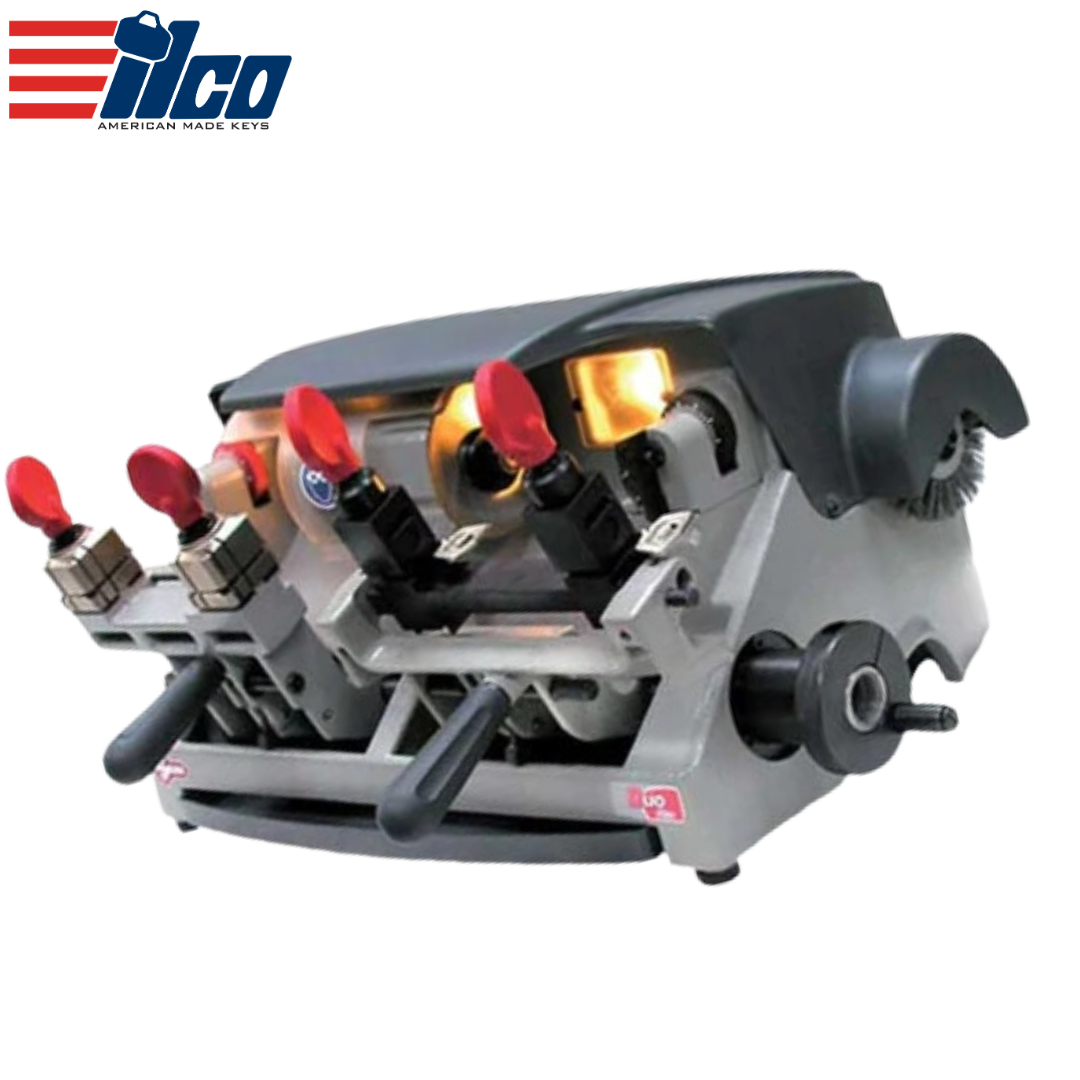 Ilco - Silca Duo Plus - Mechanical Flat Key Duplicator - 120V – Keyless ...