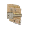 Ilco - XP-KH15 - Engrave-It - Medeco Large Square Head Style Key Holder - Holds 12 - for Engrave-It XP Machine