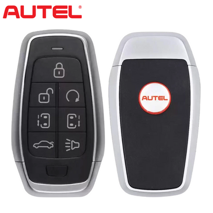 Autel - 7-Button Universal Smart Key - Remote Start / Left Door / Right Door - IKEYAT7TPRS