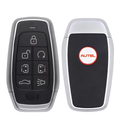 Autel - 7-Button Universal Smart Key - Remote Start / Left Door / Right Door - IKEYAT7TPRS