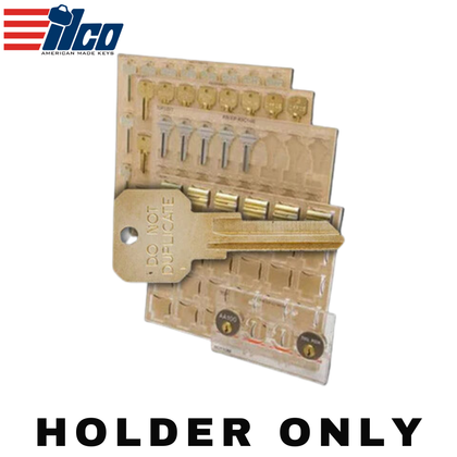 Ilco - EIP-KH3 - Engrave-It - Ilco Neuter Bow Keys (Non-Embossed Head) Key Holder - Holds 24 - for Engrave-It Pro Machine